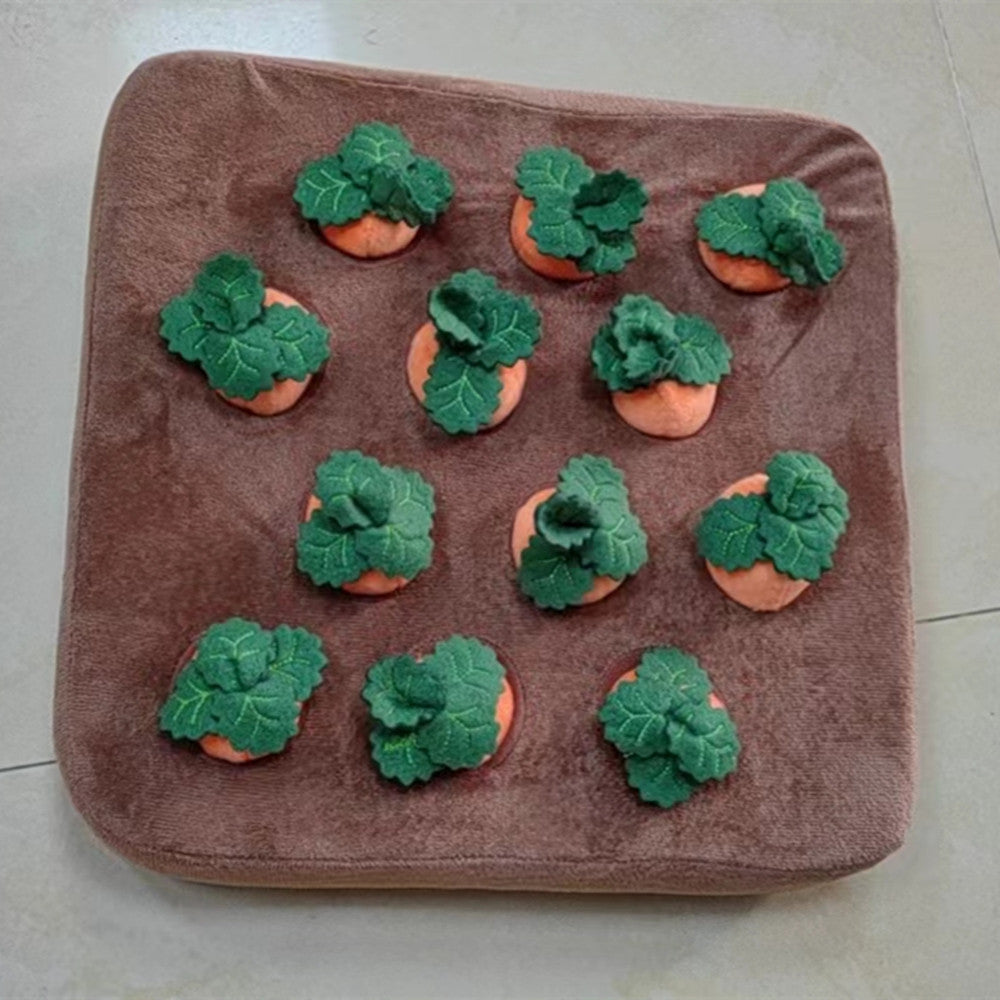 Pet Carrot Plush Vegetable Toy