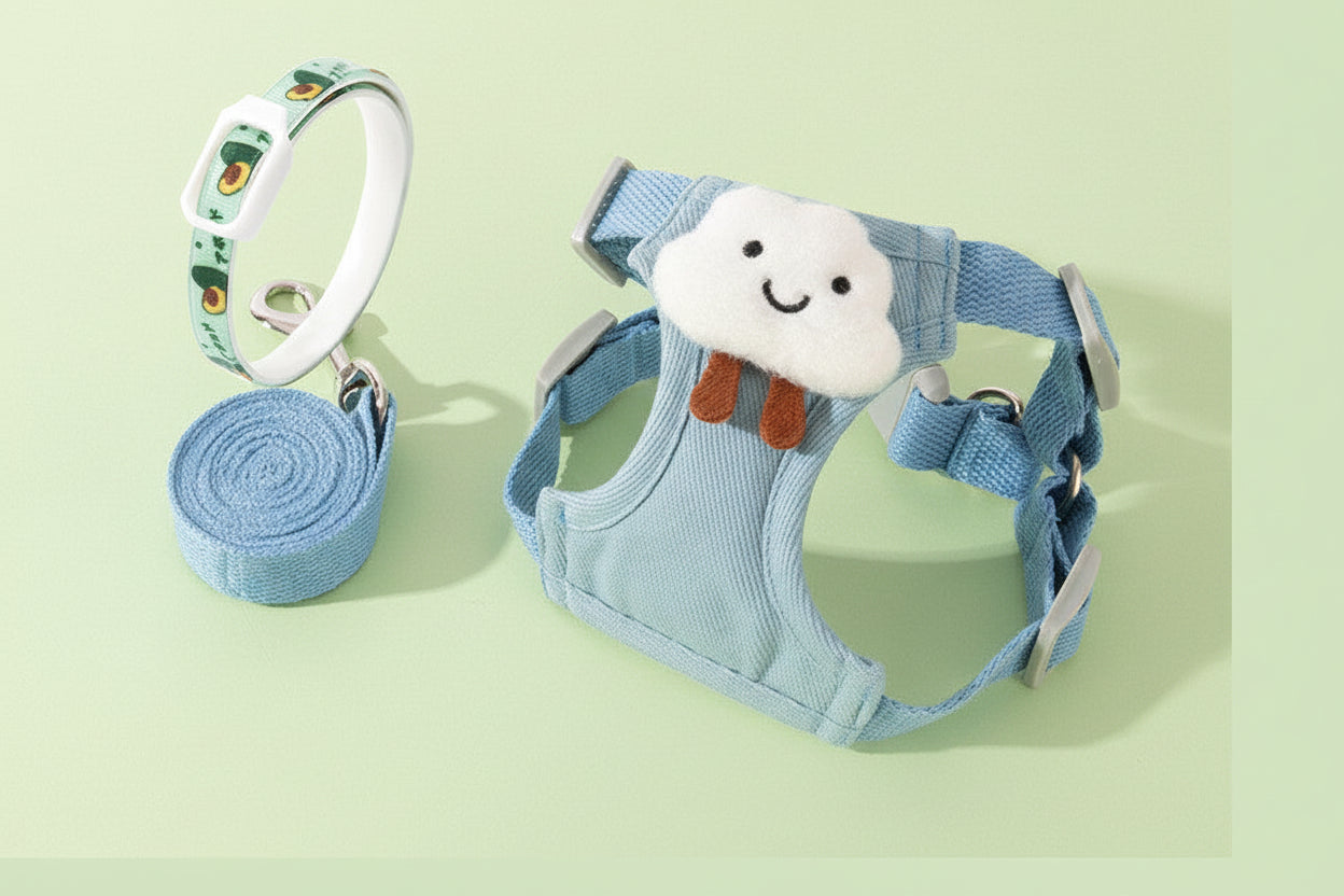 Cat Leash Anti-breakaway Undershirt Type Chest Harness