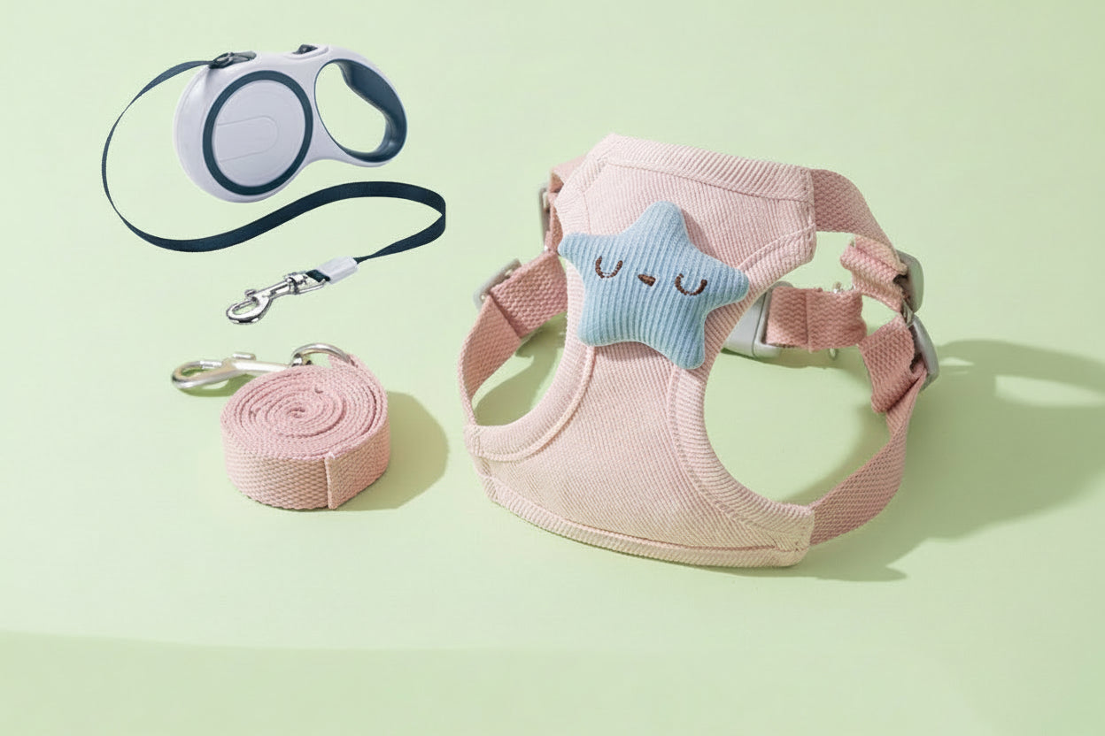 Cat Leash Anti-breakaway Undershirt Type Chest Harness