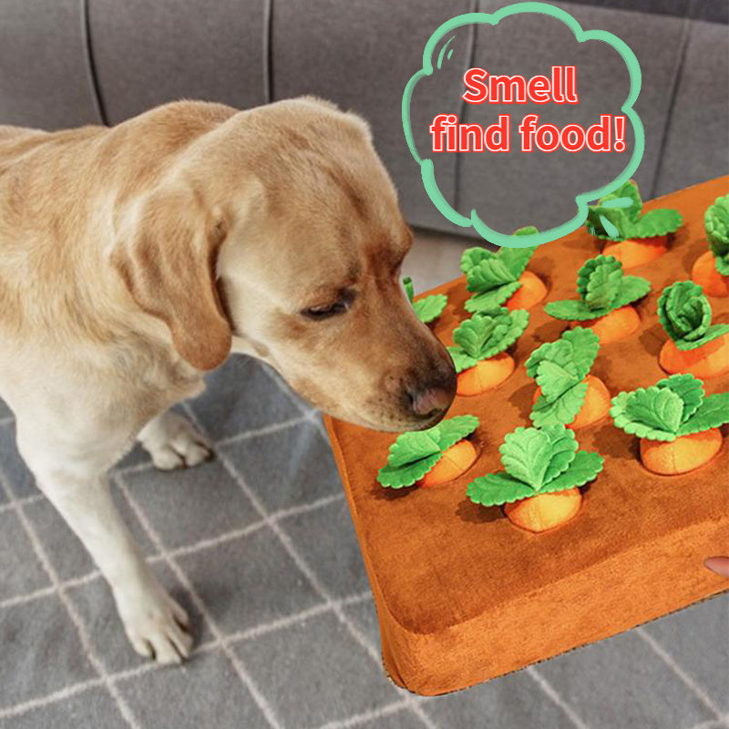 Pet Carrot Plush Vegetable Toy